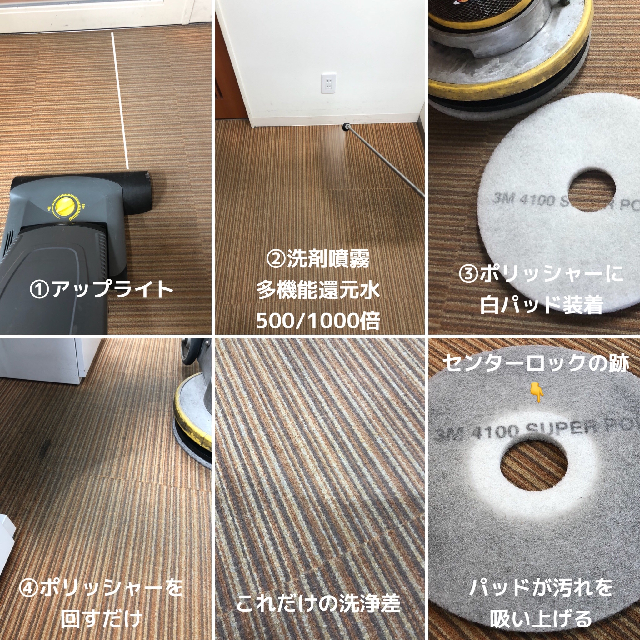 カーペット洗浄